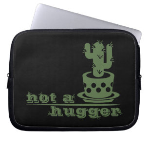 Cacti Geen knuffelcactus grappig gezegde Laptop Sleeve