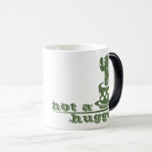 Cacti Geen knuffelcactus grappig gezegde Magische Mok (Voorkant rechts)