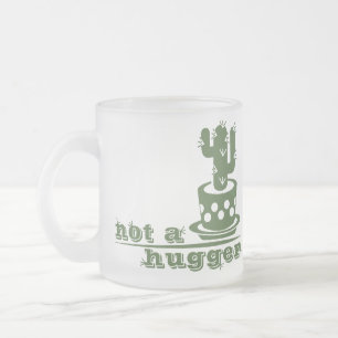 Cacti Geen knuffelcactus grappig gezegde Matglas Koffiemok
