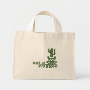 Cacti Geen knuffelcactus grappig gezegde Mini Tote Bag