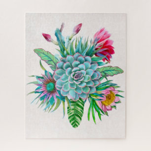 Cacti-patroon Legpuzzel