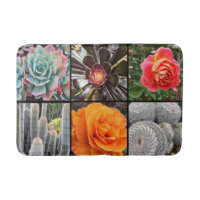 Cacti roos bloemencollage modern vet