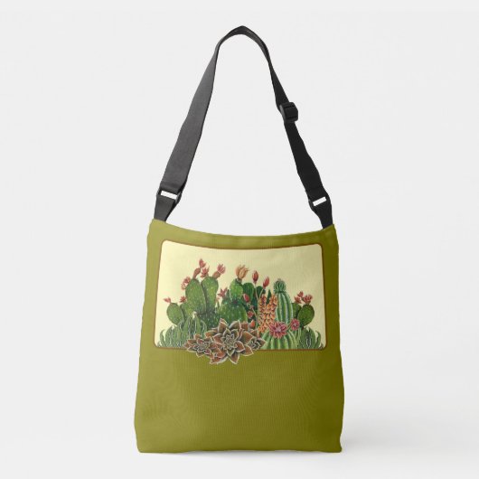 Cacti Specialty Crossbody Tas (Voorkant)