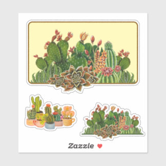 Cacti Specialty Sticker