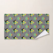 Cacti's en wegwerpmachines bad handdoek (Handdoek)