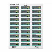 Cacti's en wegwerpmachines etiket (Full Sheet)