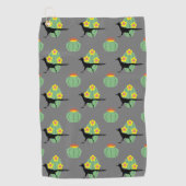 Cacti's en wegwerpmachines golfhanddoek (Voorkant)