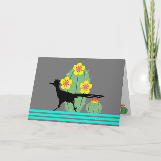 Cacti's en wegwerpmachines kaart (Voorkant)