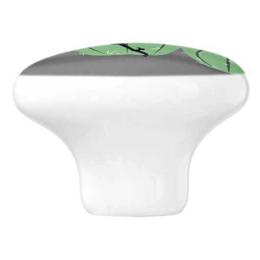 Cacti's en wegwerpmachines keramische knop (Zijkant)