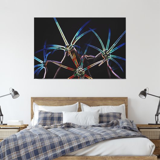 Cactus 1 60x40 (150x100cm) waccna canvas afdruk (Insitu (Slaapkamer))