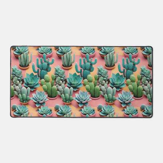 Cactus 3D et Plantes successifs (Recto)