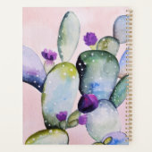 Cactus à fleurs pourpres (Nopal) (Dos)