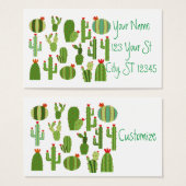 Cactus à fleurs rouges agrafés Plantes Thunder_Cov (Devant & derrière)