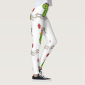 Cactus à jambes de oiseau Leggings (Droite)