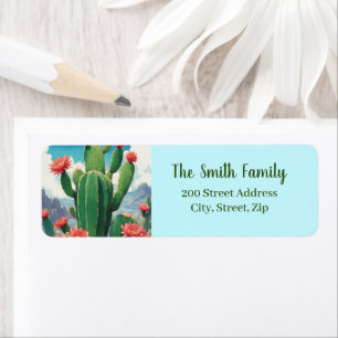 Cactus adres retour label