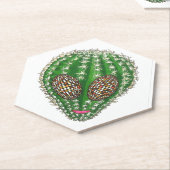 Cactus Alien Hybrid  Kartonnen Onderzetters (Schuin)
