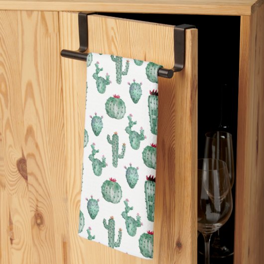 Cactus All Over Print Kitchen Towel,  Theedoek (Derde Gevouwen)
