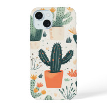 Cactus amusant iPhone couverture