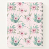 Cactus Aquarelle Homeschool Carnet Journal (Dos)