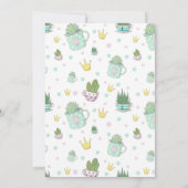 Cactus Baby Girl | Invitation baby shower (Dos)