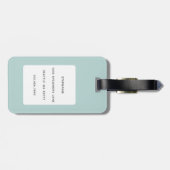 Cactus Bagagelabels (Achterkant horizontaal)