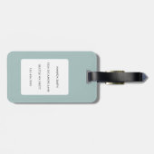 Cactus Bagagelabels (Achterkant horizontaal)