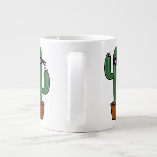 Cactus bandido ninja masky bandit extra grote beker (Achterkant)