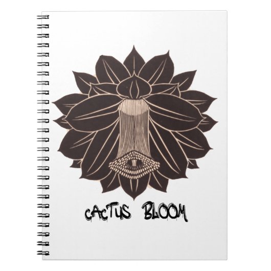 Cactus Bloom Notitieboek (Voorkant)
