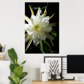 Cactus Bloom Poster (Thuiskantoor)