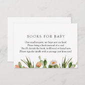 Cactus Books for Baby Enclosure Kaart (Voorkant / Achterkant)