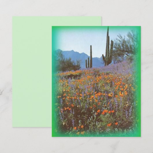 Cactus Briefpapier (Voorkant / Achterkant)