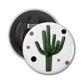 Cactus Button Flesopener (Voorkant)