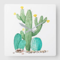 Cactus Cacti Succulent Southwest Desert Waterverf