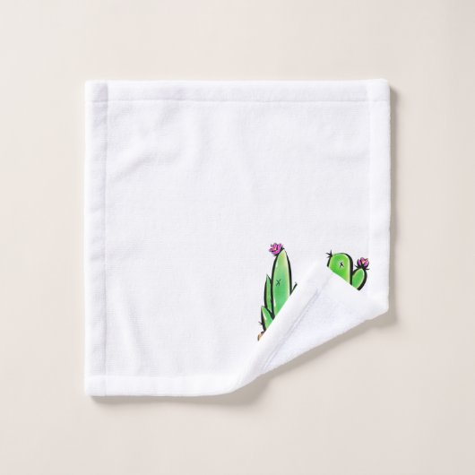 Cactus cactus cactus succulents (Gant de toilette)