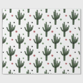 Cactus Cadeaupapier (Vlak)