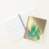 Cactus, carnet aquarelle (Intérieur)