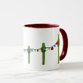 Cactus Christmas Mug (Devant droit)