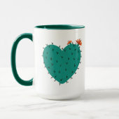 Cactus Coeur Café Mug (Gauche)