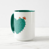 Cactus Coeur Café Mug (Devant gauche)