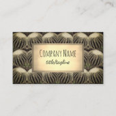 cactus collage natuur foto artistiek dubbelzijdig visitekaartje (Voorkant)