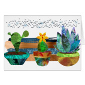 Cactus colorés et succulents (Devant horizontal)