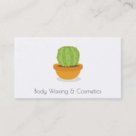 Cactus Cosmetics and waxing Beauty Visitekaartje (Voorkant)