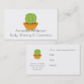 cactus Cosmétique et cire Beauté Rendez-vous (Devant / Derrière)