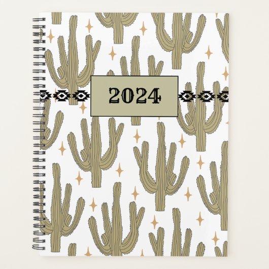 Cactus Cowgirl - Planner 2024 (Voorkant)