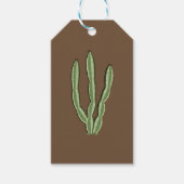 Cactus Custom Gift Labels Cadeaulabel (Voorkant)