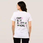Cactus Cutie & Pastel Vibes – July Mood Tee Tri-Blend Shirt (Achterkant volledig)