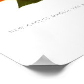 Cactus Dahlia Poster (Hoek)