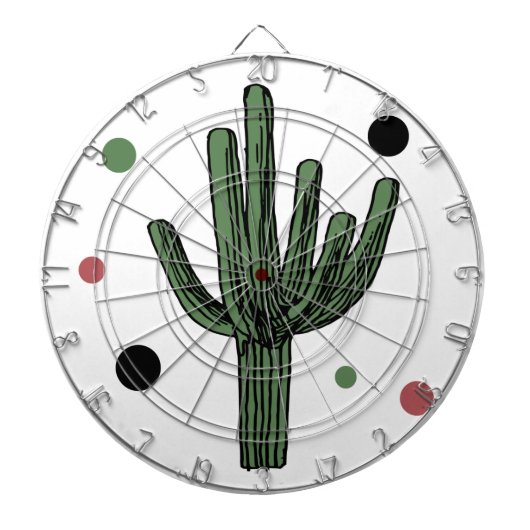 Cactus Dartbord (Voorkant)