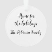 Cactus De Noël Avec Présents Devant Une Maison (dos)