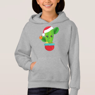 Cactus de Noël, chapeau de Noël, ornements de Noël